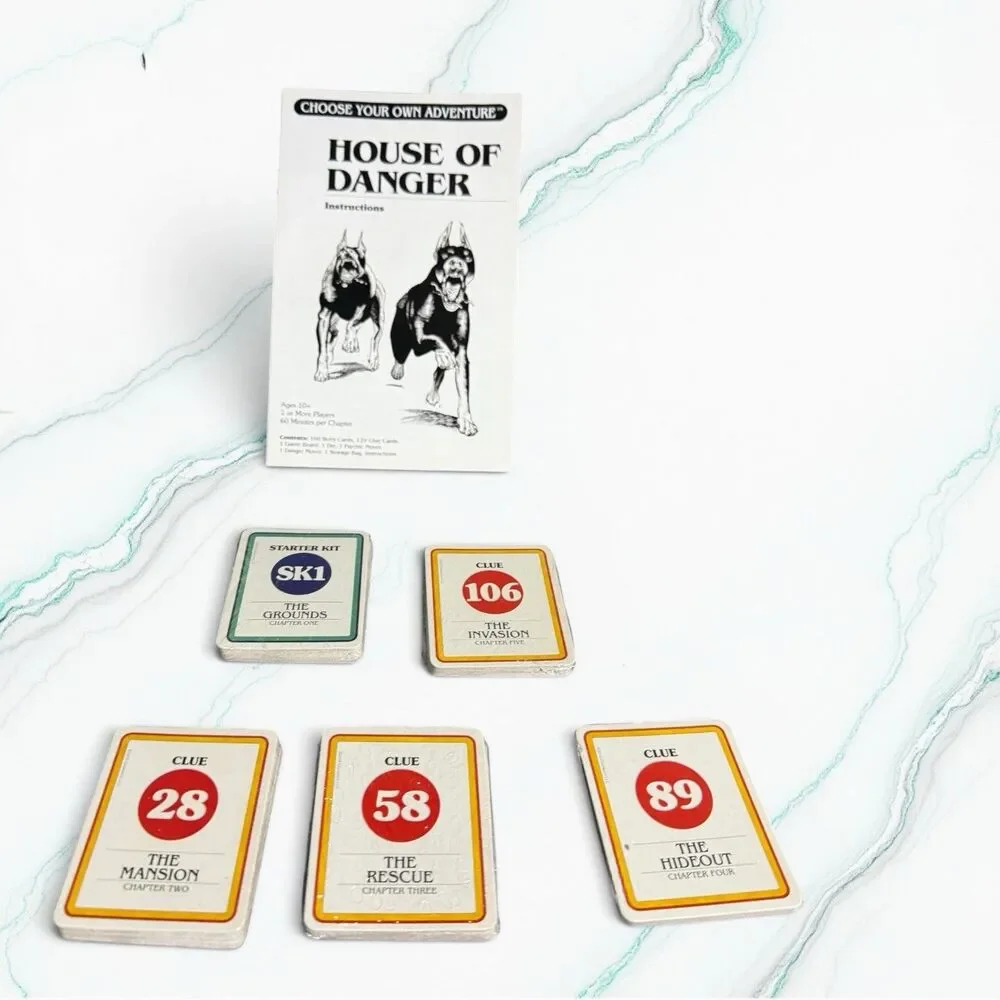 Choose Your Own Adventure - House of Danger Based On Book RA Montgomery New